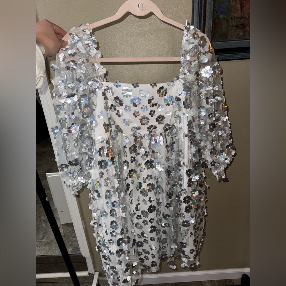 Women’s boutique flower dress